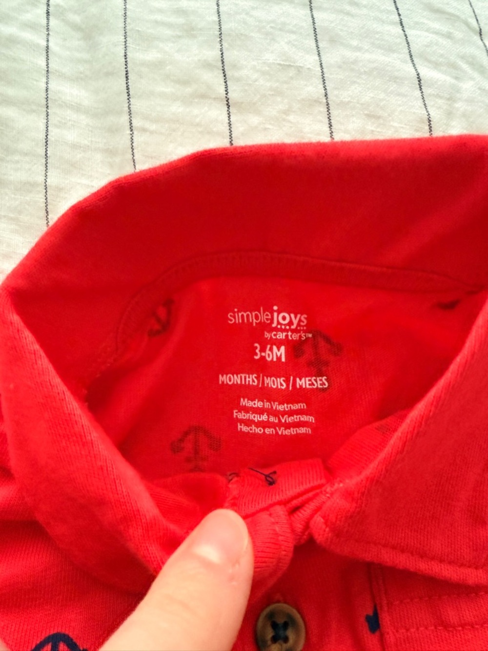 Carter's 2-Pack Baby Rompers - Picture 4 of 4